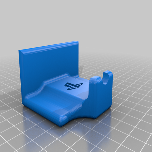suporte parede controle ps4 videogames 3D print model - Mito3D