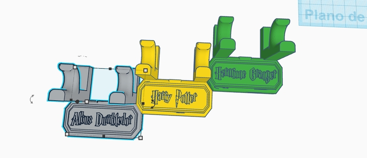suporte varinhas harry potter wand varinha 3d print model - Mito3D