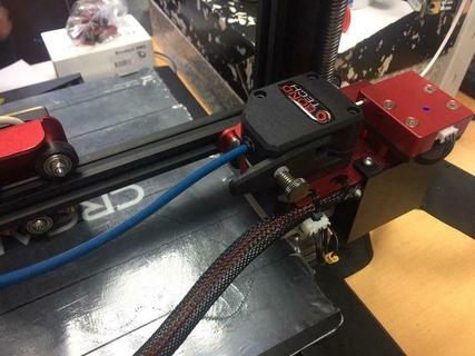 suplemento cr10s pró Bondtech filamento detector suporte 3d impressora extrusoras 3d print model - Mito3D