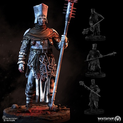 bittsteller 4 spiel krieger jäger hammer paladin inquisitor geisterjäger ritter kleriker 32mm kreuzritter 5e grimdark tieren dunkle fantasie büßer eternale verbotener psalm bußkreuzzug 3d print model - Mito3D