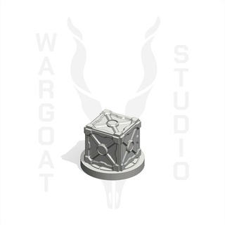 supply crate box objective infinity infinitythegame wargaming scenery 28mm terrain 3d print model - Mito3D