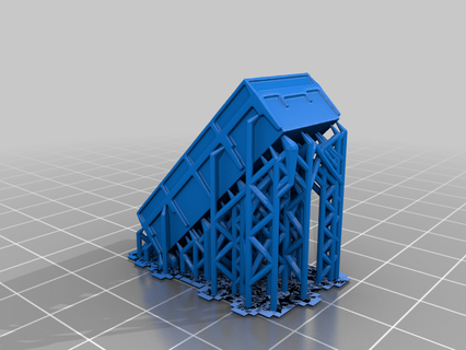supply crate boardgame case miniature terrain wargame wargaming games 3d print model - Mito3D