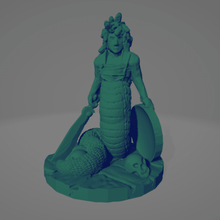 support-free medusa game 28mm gorgon ancient greek odyssey achilles perseus hoplite roman 3d print model - Mito3D