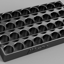 32 pots peinture vallejo pot soutien 3d print model - Mito3D
