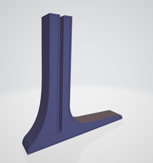 supporto 3mm lenzuola utensili stand metacrilato foglio 3d print model - Mito3D