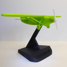 support aircraft art plane airplane presentation 3d print model - Mito3D