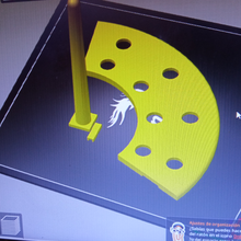 supporto bambino rinato parti convezione forno attrezzo 3d print model - Mito3D