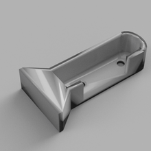 support bar perchero emuca home cupboard bracket coat rack handy 3d print model - Mito3D