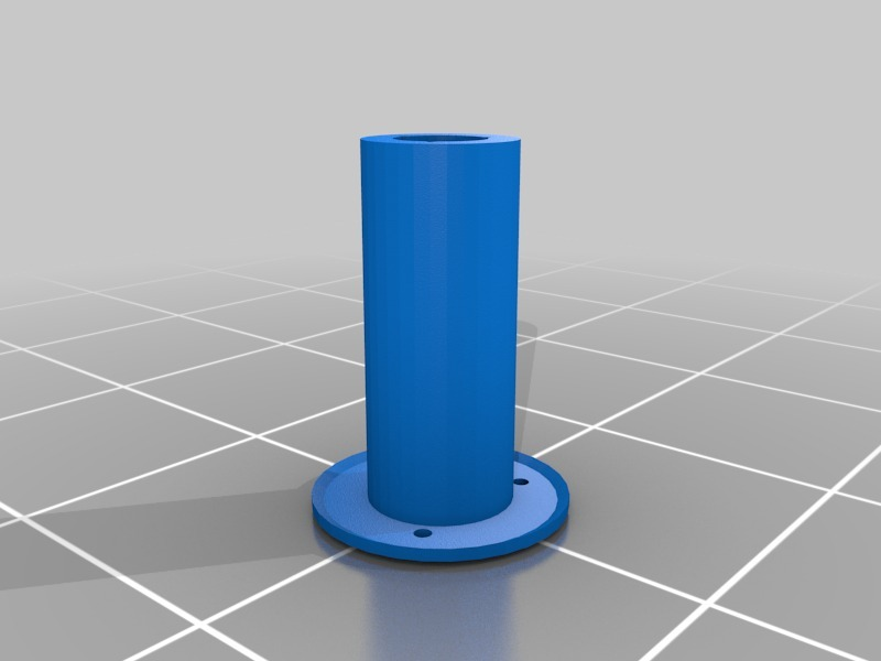 apoyo bobine mural filamento carrete soporte 3d impresora accesorios 3D print model - Mito3D