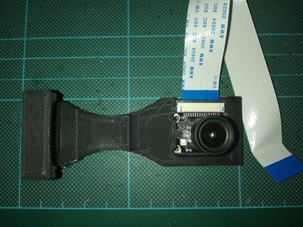Unterstützung Kamera Himbeere pi fliegender Bär p905 montieren p905x soporte Camara 3d Drucker Zubehör 3d print model - Mito3D