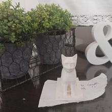 suporte gato papéis a casa cat de papel nice único 3d print model - Mito3D