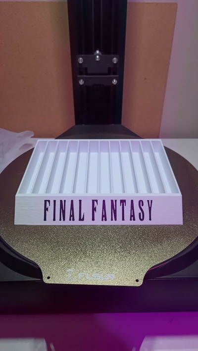 support de jeu ps4 - ps5 final fantasy holder game games 3d print model - Mito3D
