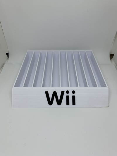 support de jeu wii jeux game games holder nintendo switch ps4 ps5 snes nes n64 xbox series x 3d print model - Mito3D