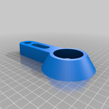 support entonnoir - funnel holder biology chemistry learning 3d print model - Mito3D