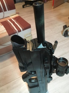 soutien lance grenades verser fn2000 airsoft accessoires grenade pistolet lanceur sport air 3d print model - Mito3D