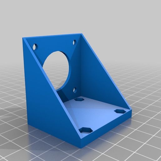 support extruder motor ender 3 tool ender ender 3 extruder motor support 3d printer accessories 3D print model - Mito3D