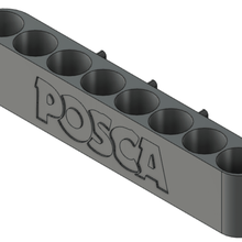destek Keçeler Posca x8 pegboard Skadis Ikea keçe tablo Kulp pc8k tığ işi 3d print model - Mito3D