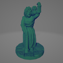 support free musket maiden 28mm napoleonic owl support-free huntress 3d print model - Mito3D