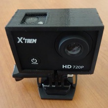 support go pro storex xtrem gadget camera 3d print model - Mito3D