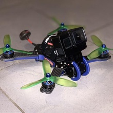 support gopro 5 6 7 & 8 vortex mojo 230 various rc immersion fatshark fpv drone 3d print model - Mito3D