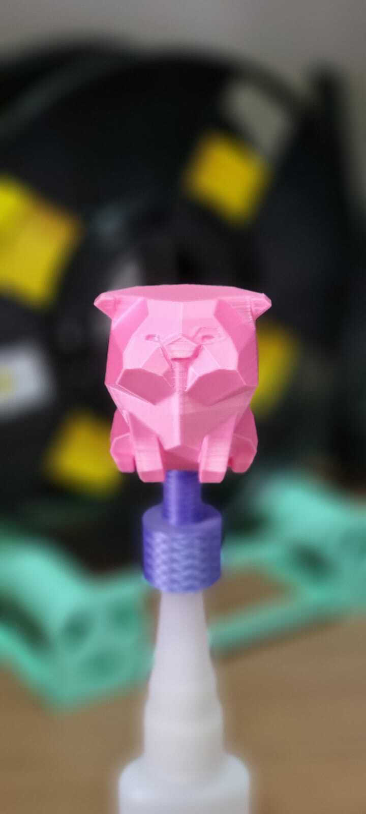 apoyo gpu cerdo emoticon 3D print model - Mito3D