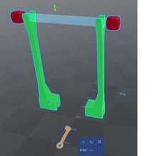 support-Handbuch, 3-filament-Rollen geeetech pro tool 3d print model - Mito3D