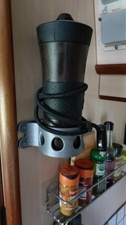 apoyo handpresso café máquina hogar casa 3d print model - Mito3D