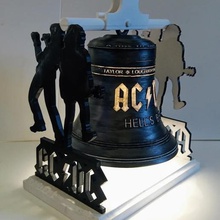support hells bell acdc Kunst 3d print model - Mito3D