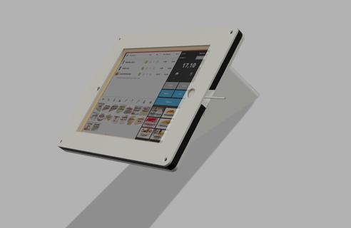 support ipad shop ipad shop  3d print model - Mito3D