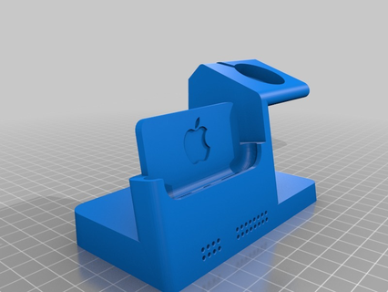 support iphone 6 et apple watch 3d printing 3d print model - Mito3D
