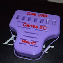 chave de suporte usd sd micro a casa caixa office lápis sdcard o cartão armazenamento usb 3d print model - Mito3D