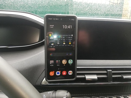 soutien téléphone magn tique peugeot 3008 2022 voiture titulaire gadget magnétique mobile portable 3d print model - Mito3D
