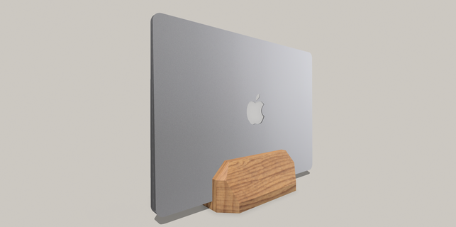 apoyo macbook recomendar ipad aire hogar casa manzana Pro cabina desarrollador diseño 3d print model - Mito3D