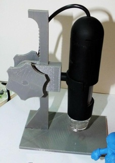 soutien microscope USB 3d print model - Mito3D