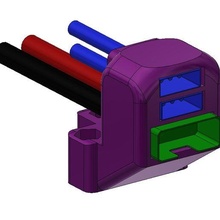 apoyo multicine futaba conectores rc ala 3d print model - Mito3D