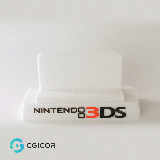 support nintendo 3ds 3D print model - Mito3D