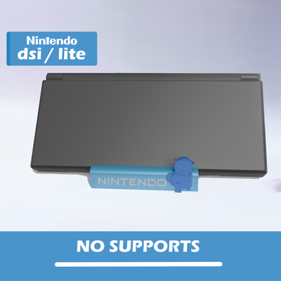 support nintendo dsi - ds lite pokemon cartridge slot 3d print model - Mito3D