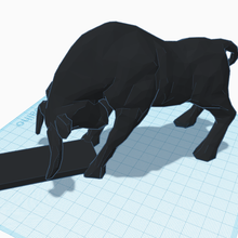 support phone bull art 3d print model - Mito3D
