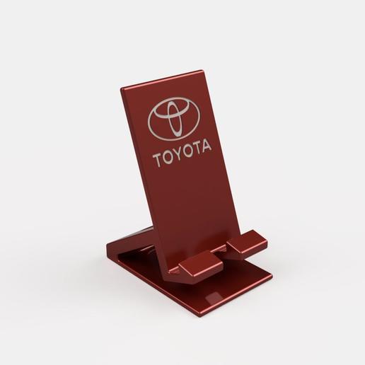 Unterstützung Handy-smartphone-toyota-pass-Leitung tool huawei toyota Telefon nokia apple oppo xiaomi samsung Spaß Praxis creality ender 3d drucken Tür storage 3D print model - Mito3D