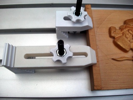 suporte pressione aperto material cnc entalhado tabela moagem máquina Ferramentas pressiona apoia noz t nozes fenda nut slot parafuso prato braçadeira grampos degrau quadra passos 3d print model - Mito3D