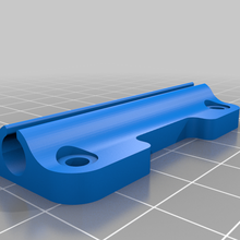 supporto ptfe tubo 6 mm qidi x plus attrezzo 3d stampante parti 3d print model - Mito3D