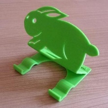 supporto di coniglio gadget 3d print model - Mito3D