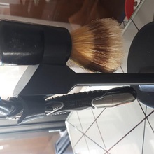 support rasoir et blaireau home badger holder shaver household 3d print model - Mito3D