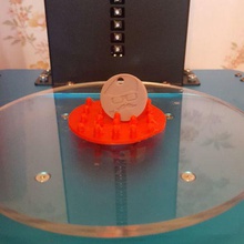 le soutien de la résine pièce gadget anycubic laver les guérir et soigner cure uv rayons plateau 3d print model - Mito3D