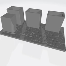 supporto sig 226 airsoft gioco sigsauer sauer costante Schermo aria leggera 3d print model - Mito3D
