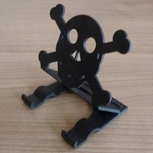 support skull gadget 3d print model - Mito3D