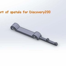 supporto spatola discovery200 en fr 3d_printing 3d print model - Mito3D