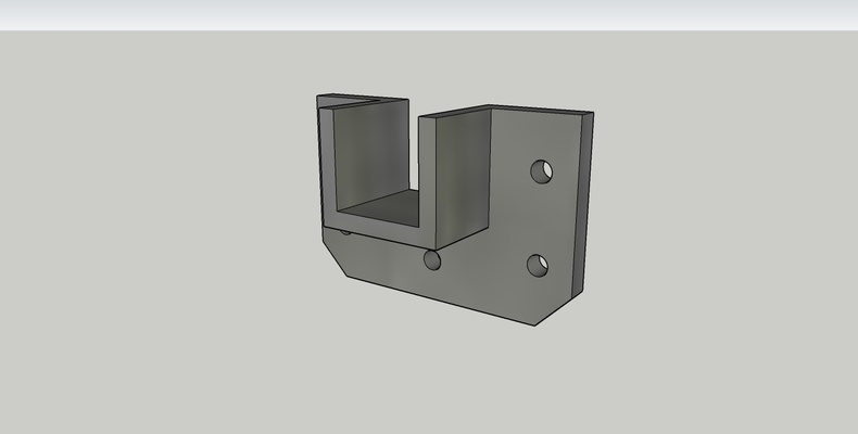 support square 27 x holes 3d print model - Mito3D