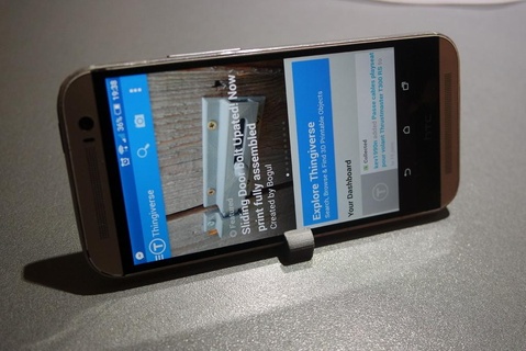 supporto telefono miniatura porte cl Telefono chiave squillare mobile 3d print model - Mito3D