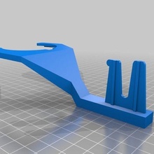 suporte tubo lave glace Citroen c4 picasso 3d print model - Mito3D